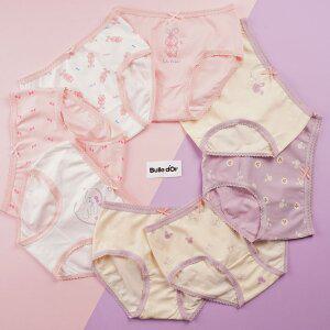 [빌도르] 삼각 레이스래빗 8매 여아 키즈 아동 팬티 세트