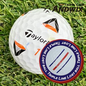 3선 로스트볼 테일러메이드 TP5 A-급 20알