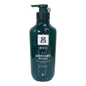 청아 샴푸 린스 딥클레징 앤 대용량 컨디셔너 쿨링 550ml 려