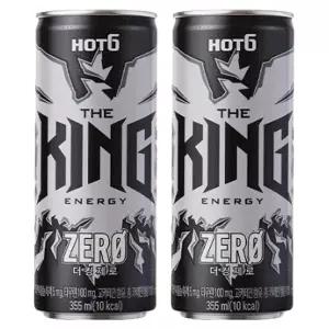 롯데 핫식스 더킹 제로 355ml x 12개