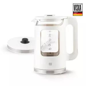 리퍼상품 비스카 마이키친 1.7리터 유리전기주전자 HNZ-3500WK