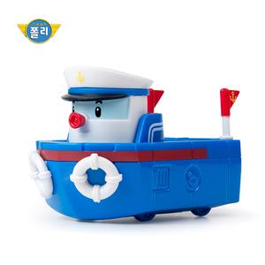 로보카폴리 다이캐스팅 마린 피규어 소형 화물선 배 장난감 장난감