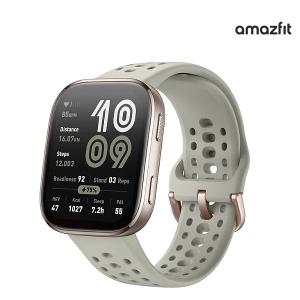 어메이즈핏 빕6 (1.97인치 대형 AMOLED 디스플레이)Amazfit_Bip 6-그레이 (액정보호필름추가)-ISK