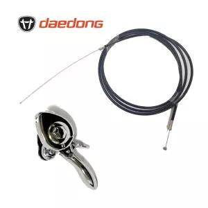 대동 경운기 부품 조속 악셀 와이어 케이블 + 조속 악셀 레버