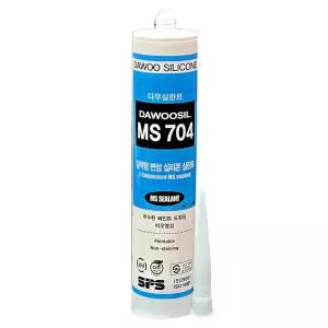 방수 우레탄 변성 실리콘+외부용+크랙보수 비오염 MS 704(노즐 포함)