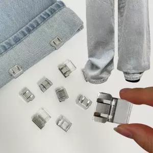 클리어핏수선클립 바지길이조절 핏고정 무봉제 투명핀