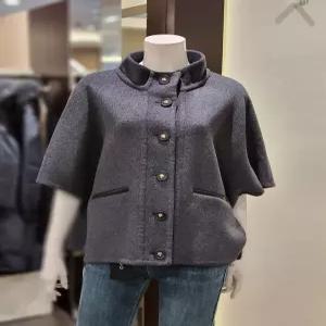 [트리아나][트리아나] 소고 5부소매 핸드메이드 루즈핏 울코트TK4GA09 (P003714981)