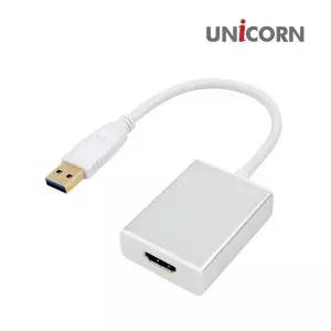 유니콘 USB A타입 to HDMI 컨버터 변환젠더 CV-400