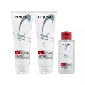 로레알파리 본드 리페어 컨디셔닝 헤어팩 250ml 2개 + 랜덤 제품 100ml 