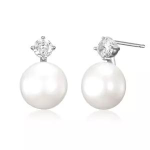 [가이거] 18K GF 스톤 진주 귀걸이 GI8KPEE067