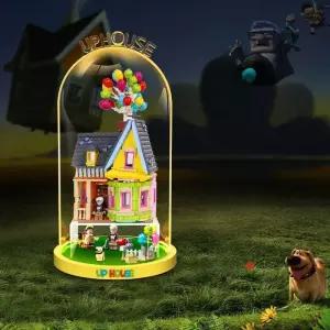 레고 호환 하우스 장식장 아크릴 케이스 진열대 43217 귀살대 장식 호환블럭 집 책상