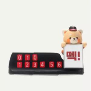 에버랜드 차량 주차번호판 피규어 LG 트윈스 선물