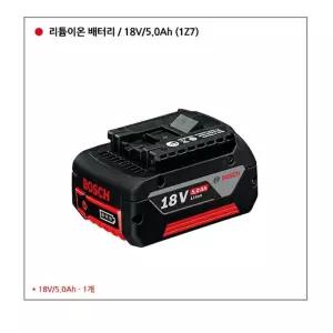 보쉬 공구배터리 리튬이온 전동드릴 전동배터리 18v 5.0Ah 수명긴 임팩