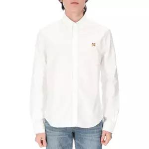 [메종키츠네] 미니 폭스헤드 MM00413WC5012 P100 남성 긴팔 셔츠