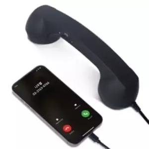 레트로 감성 C타입 핸드폰 유선 이어폰 수화기