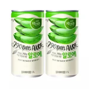 웅진 자연은 알로에 주스 180ml 30캔