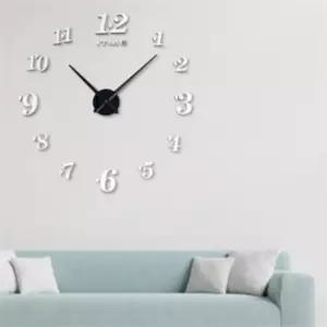 [만물스토어] DIY 벽시계 미니하트 실버블랙 벽에붙이는시계