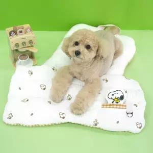 패리스독 피너츠 베이커리 유모차 가드&쿠션 세트