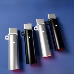 c타입 라이터 휴대폰 무선 발열 키링 미니 전자라이터 시가