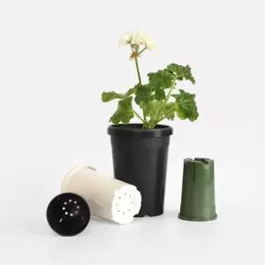 마이플랜트 원형 롱슬릿 화분 플라스틱 미니 다육 화분 인테리어 가드닝 소품