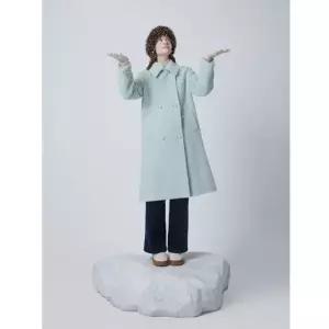 [롯데백화점]DEWL 팬시 라마 핸드메이드 코트 D254MSG511