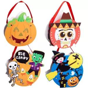 [셀러에이드]할로윈 종이바구니 만들기 (10 묶음) 이바나 하이바