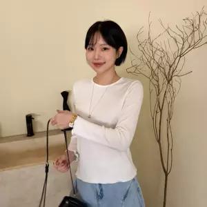 [미아마스빈]라디아 골지 티셔츠