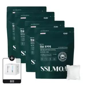 쓸모아 강력 표백 클린 산소버블 캡슐 세탁 표백제 30개입x4세트+이염방지시트100매