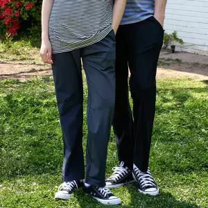 [파라고나] 남여공용 아이스 쿨링 스판 일자 9부 트레이닝 밴딩 팬츠