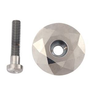 호환 스티어러 플러그 MTB 포크 로드 자전거 부품 알루미늄 합금 튜브 캡 28.6mm 사이클링 헤드셋 스템 탑