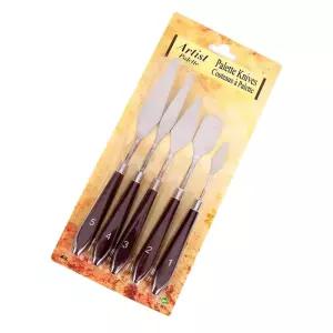 페인팅 팔레트 미술칼 Knives 5p 세트 페인팅스틸칼 캔버스물감
