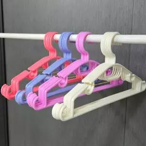 옷장정리 WJB839I1 셔츠 자켓 코트 나시 플라스틱 옷걸이 5개