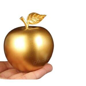 황금사과 장식용 촬영 소품 합금 사진 전시 미니어처 카페 골든볼 황금 사이즈 금엽