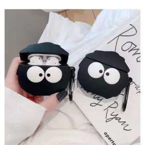 실리콘 까만 먼지 에어팟 케이스 귀여운 예쁜 감성 캐릭터 튼튼 1 2 3 4 프로 프로2 airpods