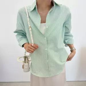 [미아마스빈]아이리 스트라이프 셔츠