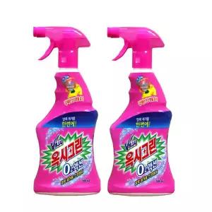 옥시크린 오투액션 얼룩제거제 스프레이 500ml 2개 세탁보조제