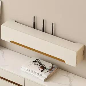 셋톱박스 정리함 무타공 벽걸이 와이파이 공유기 수납함 콘센트 전선 가리기 멀티탭 보관함