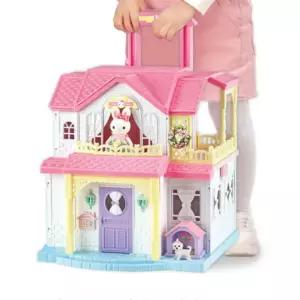 불빛 인형놀이집 캐리어 2층 장난감집 여아 두돌 생일선물 놀잇감 5세 5살