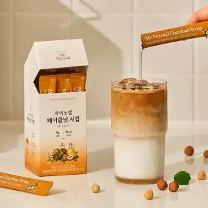 마이노멀 저당 저칼로리 헤이즐넛 시럽 스틱 20g X 20개입