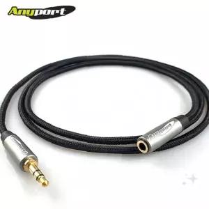 오디오 연장선 이어폰 헤드폰 스피커 연결용 금속 커넥터 케이블 긴 길이 가정용