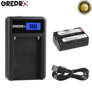 NP-FM500H NP 배터리 및 LCD USB 충전기 소니 알파 A58 DSLR-A350A300 A350 A99 용