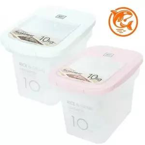 밀폐용기 투명 저장용기 식품 슬림 부엌 쌀 보관함 유리반찬통