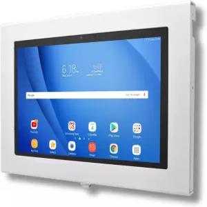 키오스크 POS 스토어 디스플레이 표시 시간 시계용 삼성 갤럭시 탭 S3 9.7 태블릿용 탭케어 잠금 방지 금속