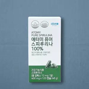 애터미 퓨어 스피루리나 120캡슐 (40일분)