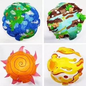 컬러룬 (플래닛 모빌 12인) (30봉 묶음) 자극 증진