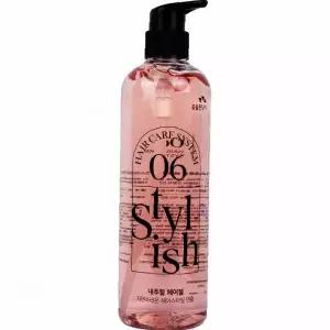 스타일링 젤 500ml 핑크 내추럴 헤어 남성 여성 웨이브 고정 헤어스타일링제