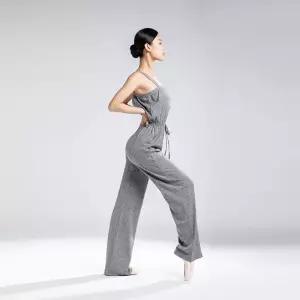 성인 발레 점프수트 워밍업 땀복 연습복 블랙 전신