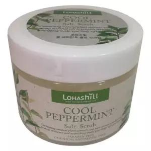 로하스힐 쿨 페퍼민트 솔트 바디스크럽 490g 바디워시