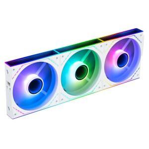 [미국배송] 써멀라이트 TL-M12QW-S X3 120MM PC 케이스 팬 2000RPM 고풍량 ARGB 데이지 체인 인피니티 미러 조명 3팩