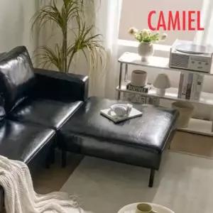 렉스 고급 PU가죽 소파용 스툴 FF_RU0312)